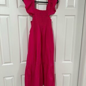 Aqua Pink Maxi Dress